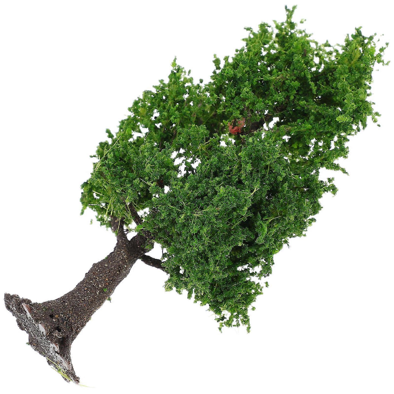 Miniature Landscape Trees for Decoration 3Pcs Green Model Tree Props