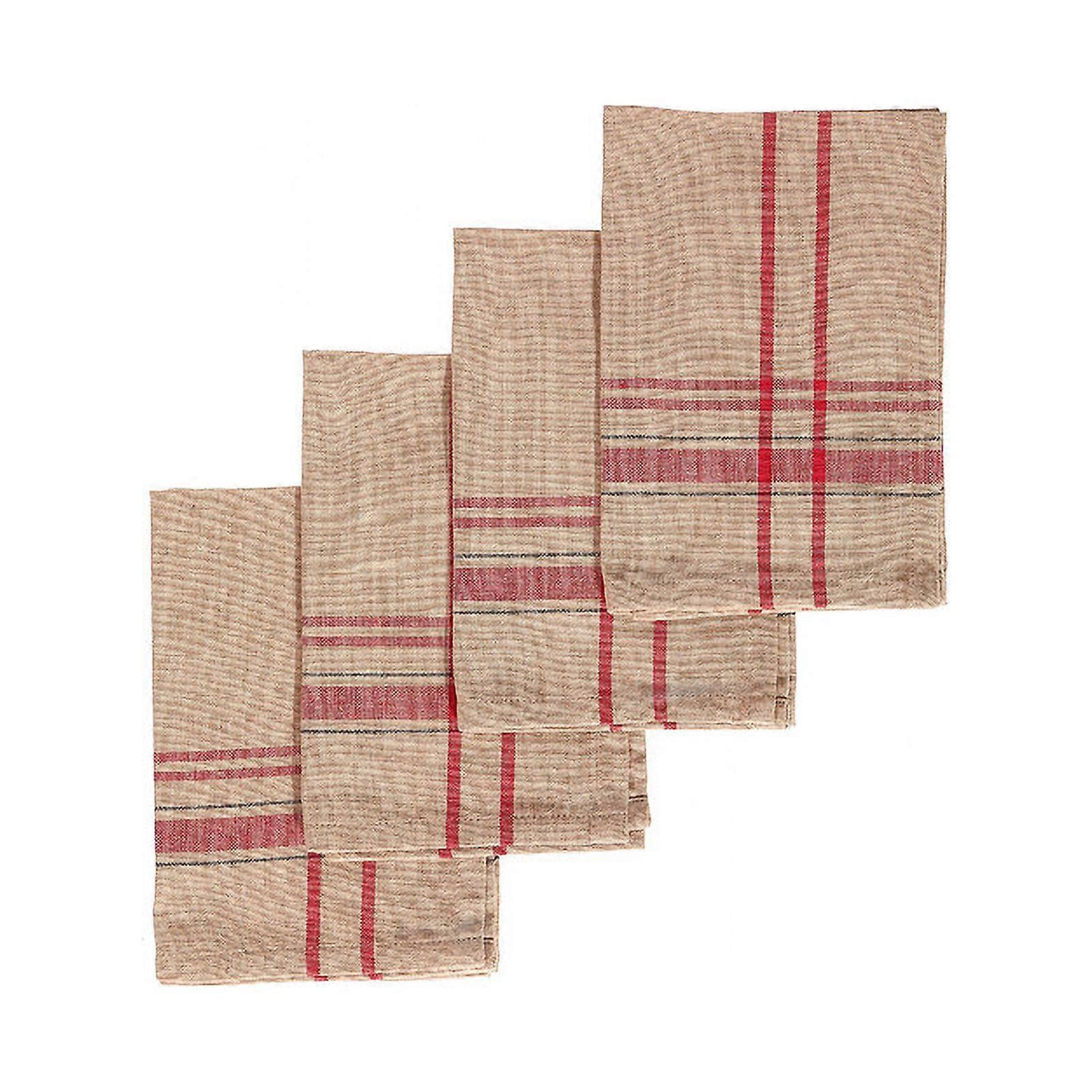 Maison Concepts French Border Napkin (Set Of 4) (Taupe) (18L X 18W X 1H)