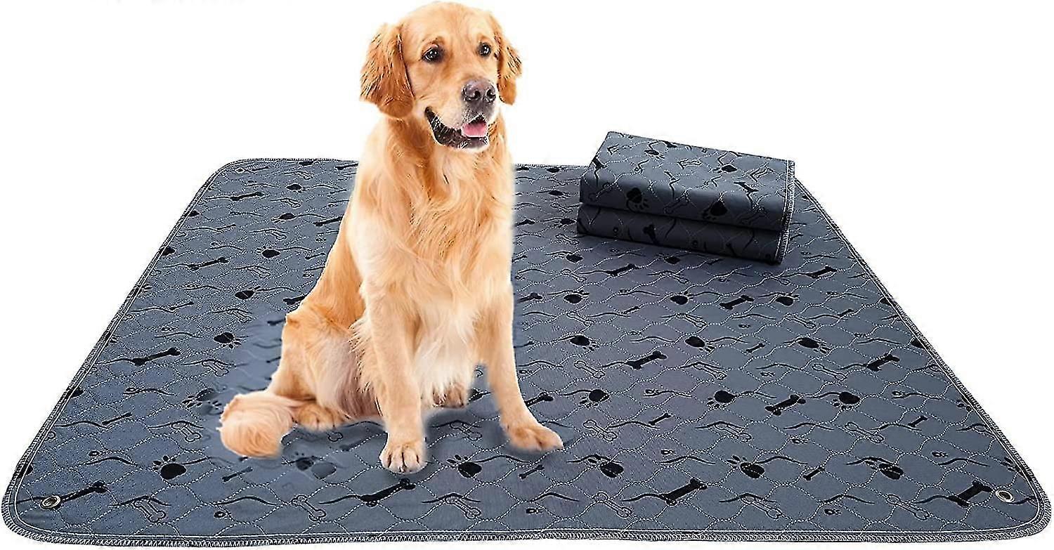 6 pièces lavables Tampons de pipi 16 x 24 pouces Réutilisables Potty Pads Absorbant Imperméable à l’eau