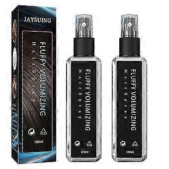 2PSC Hair Hold Spray Wasserapplikator zum Stylen von arbeitenden Haaraufbaufasern Friseur Wasser Haarfixierspray 100ML
