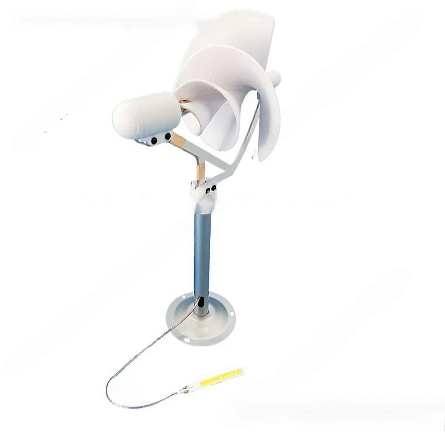 DIY Wind Turbine Model 12V Vertical Spiral With Anti Slip Base 190mm Bracket Height 110W Output For Marine Windmill