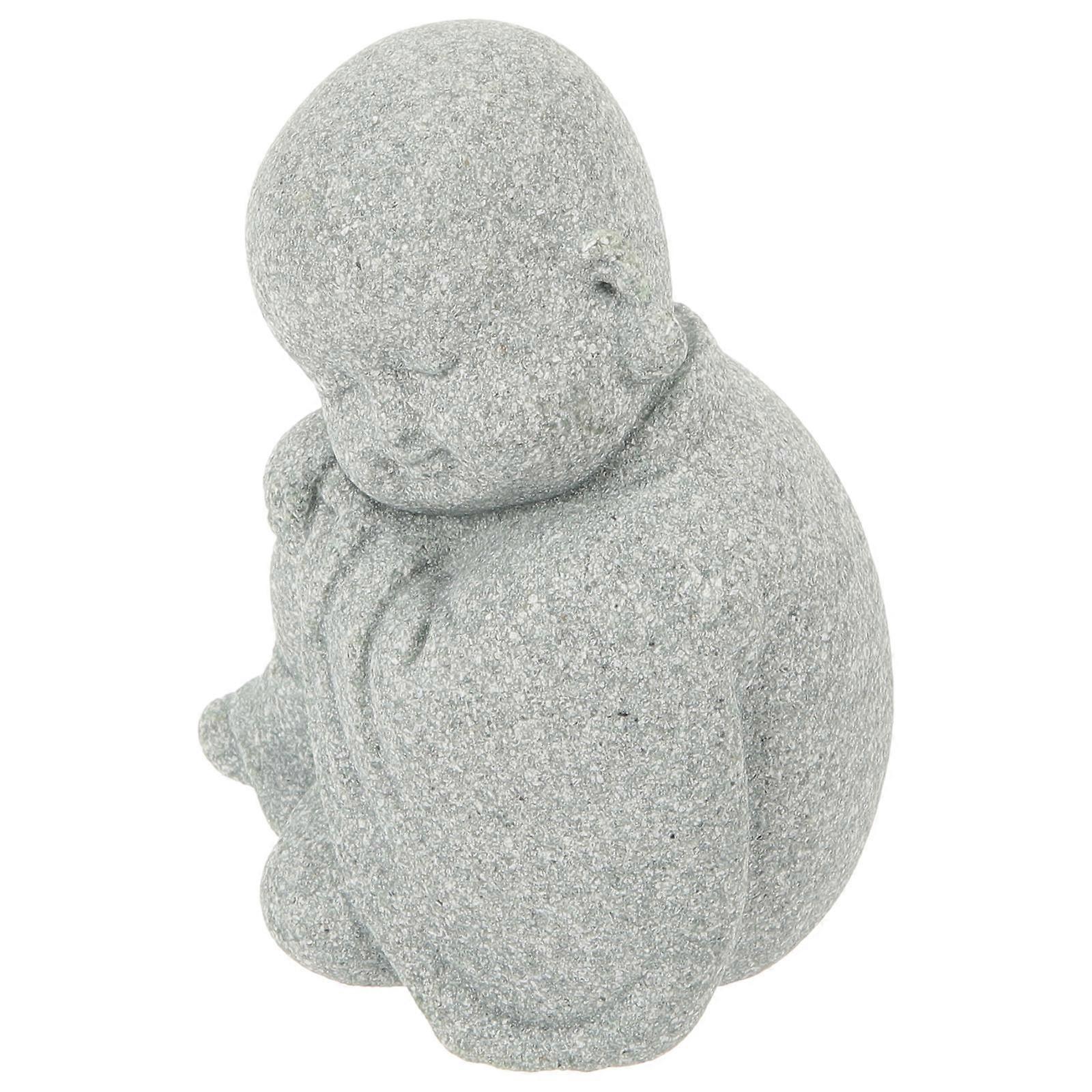 Small Buddha Statue Meditation Decor for Home Table Use