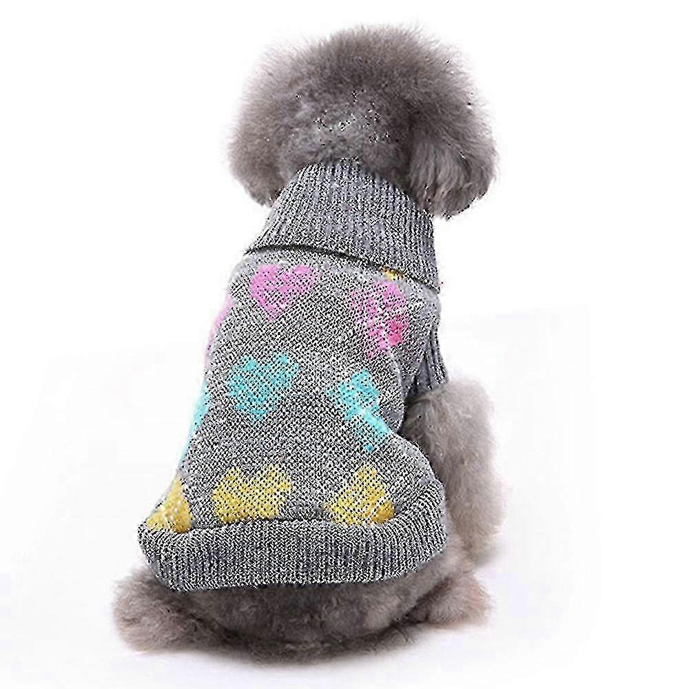 Knitted High Collar Dog Sweater for Pets2025