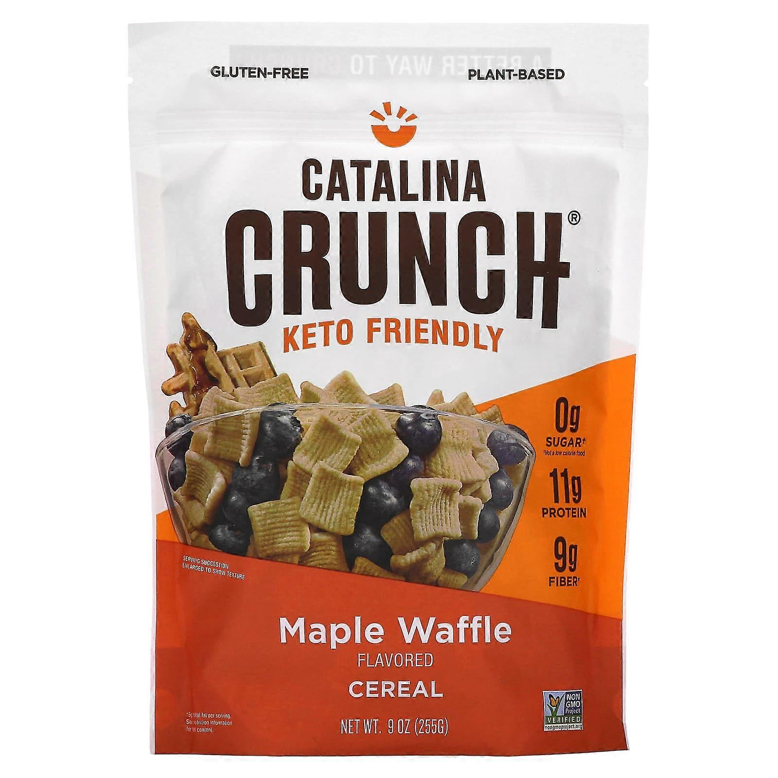 Keto Friendly Cereal, Maple Waffle, 9 oz (255 g)
