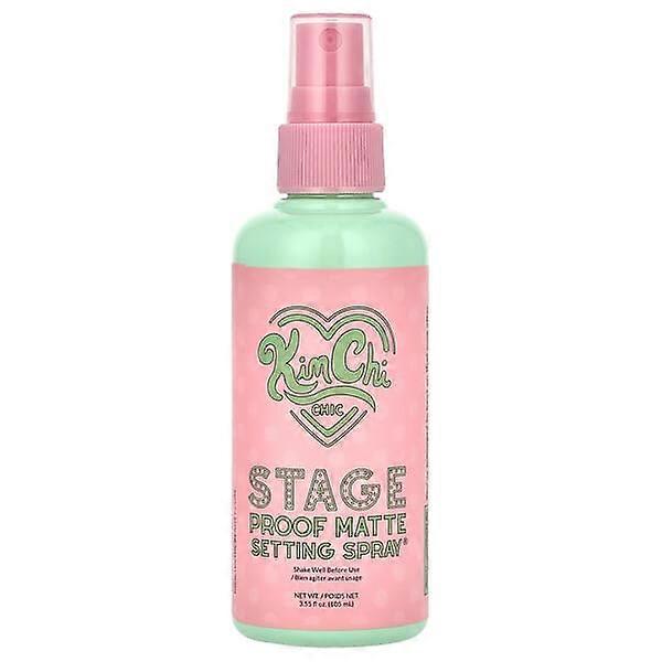 KimChi Chic Beauty, Stage Proof Matte Setting SprayÃÂÃÂÃÂÃÂ®, 01 Matte Finish, 3.55 fl oz (105 ml)