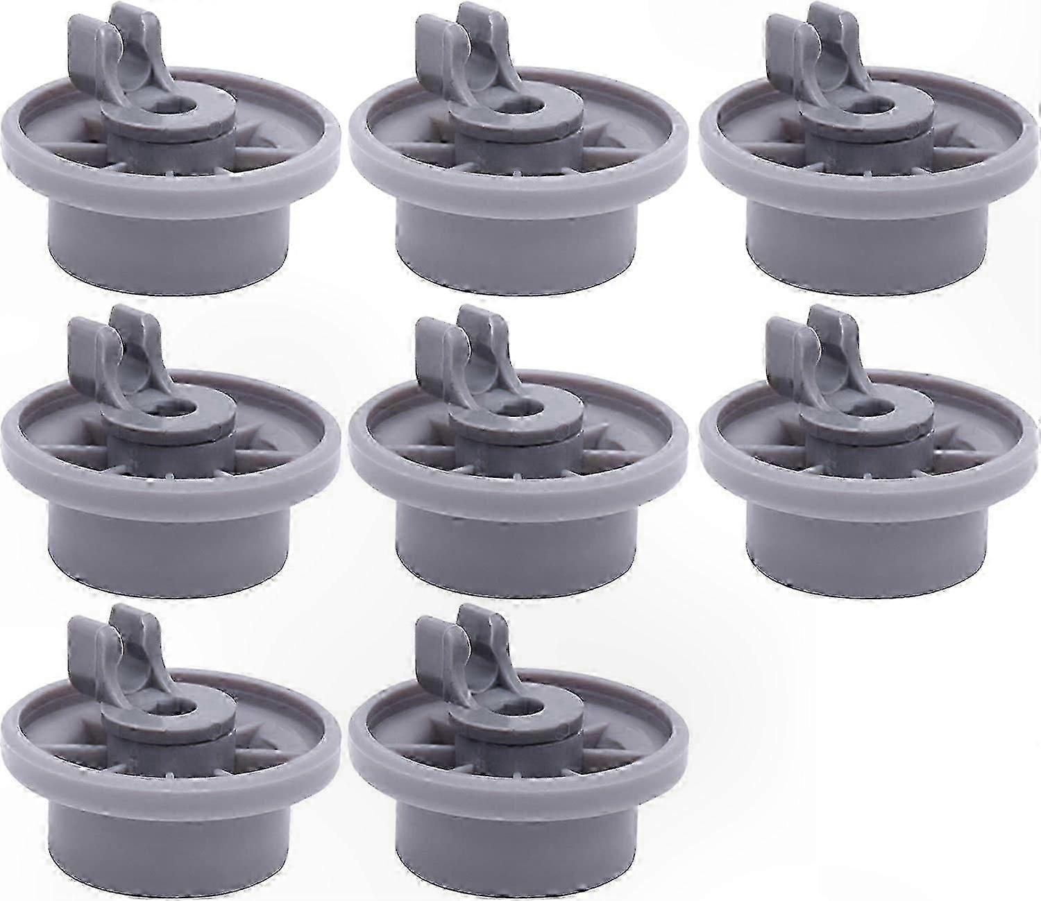 8 Universal Lower Basket Wheels for Siemens Bosch Dishwasher