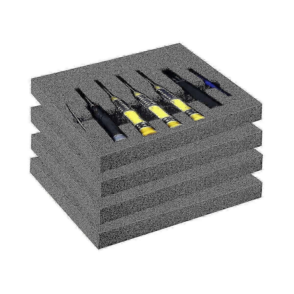 25-26 4-Pack Polyethylene Foam Sheets for Packing & Crafts - 16" x 12"