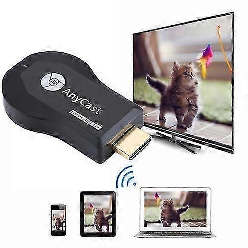 AnyCast M9 Plus Wireless WiFi Display Dongle Receiver Airplay Miracast DLNA 1080P HDMI TV Stick for 