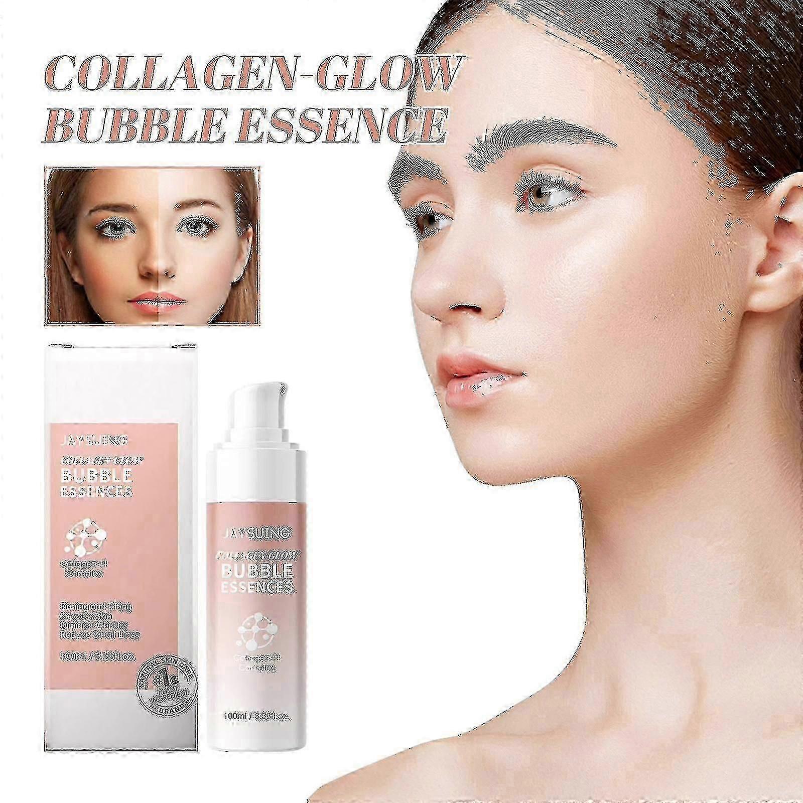 ジェイスィング コラーゲン ライト バブル エッセンス リペアズ くすんだ引き締め 顔の肌 アンチリンクル モイスチャライジング ビューティー エッセンス BF