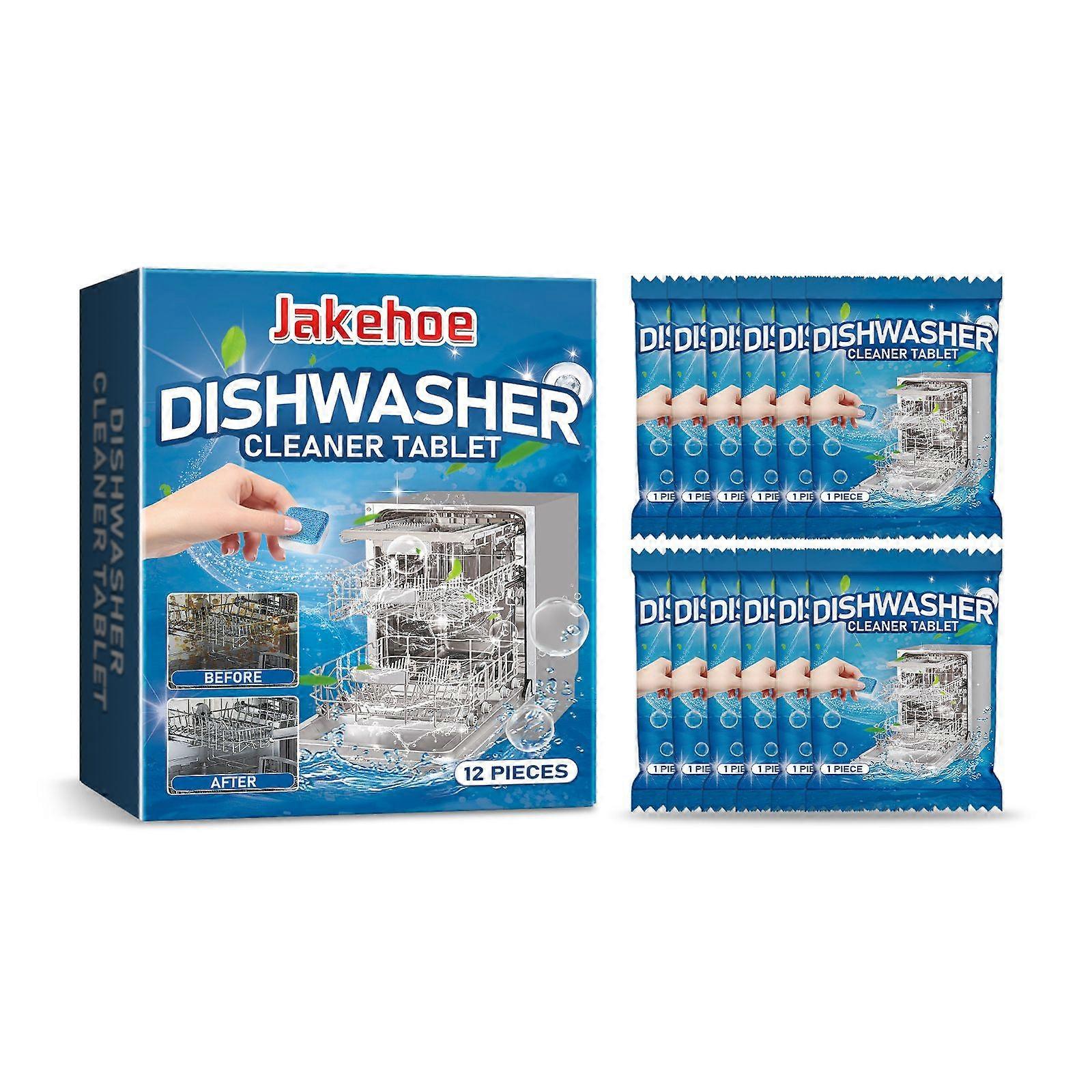 Jakehoe Dishwasher Effervescent Tablets (Bucket Size) Are Specially Designed For Kitchenware And Tableware To Remove Grease, Odor And Scale