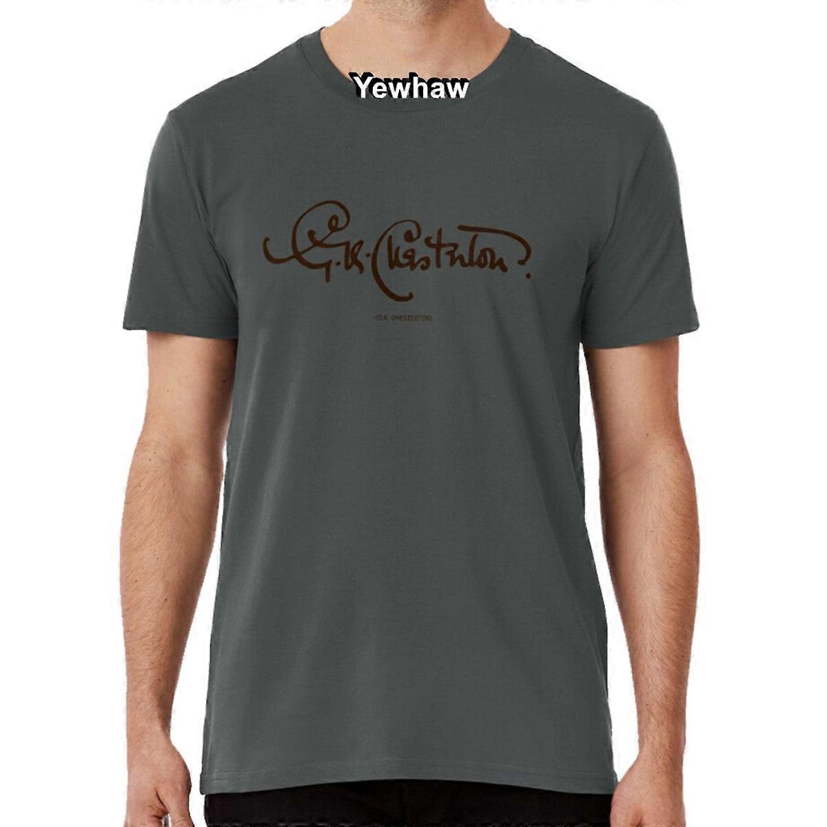 G. K. Chesterton - Signature tričko