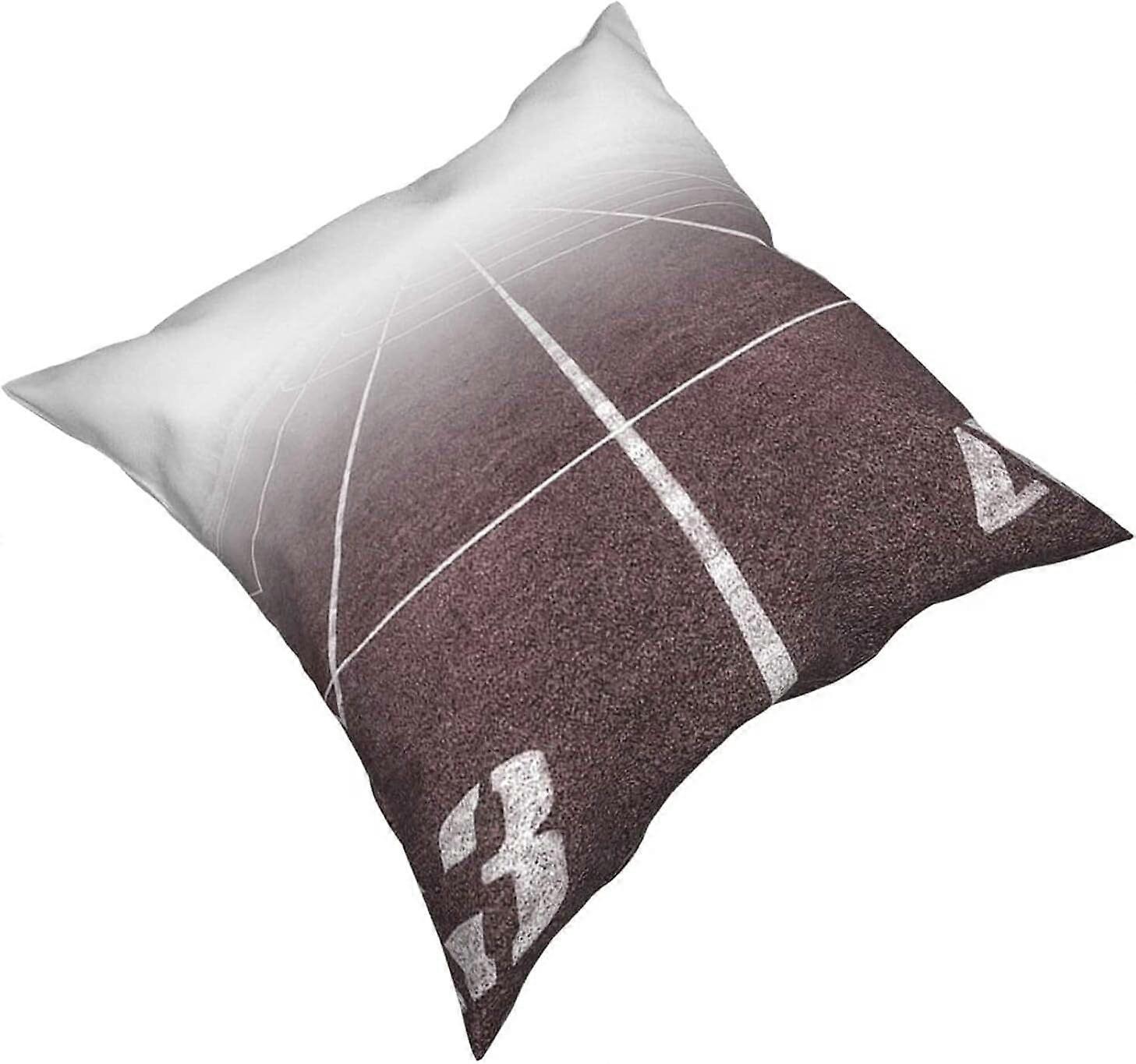 y171陸上競技タペストリー枕カバーファッションスクエア枕カバークッションカバー装飾スロー枕カバー18 x 18インチ45 x 45 cm -TB1671 io171