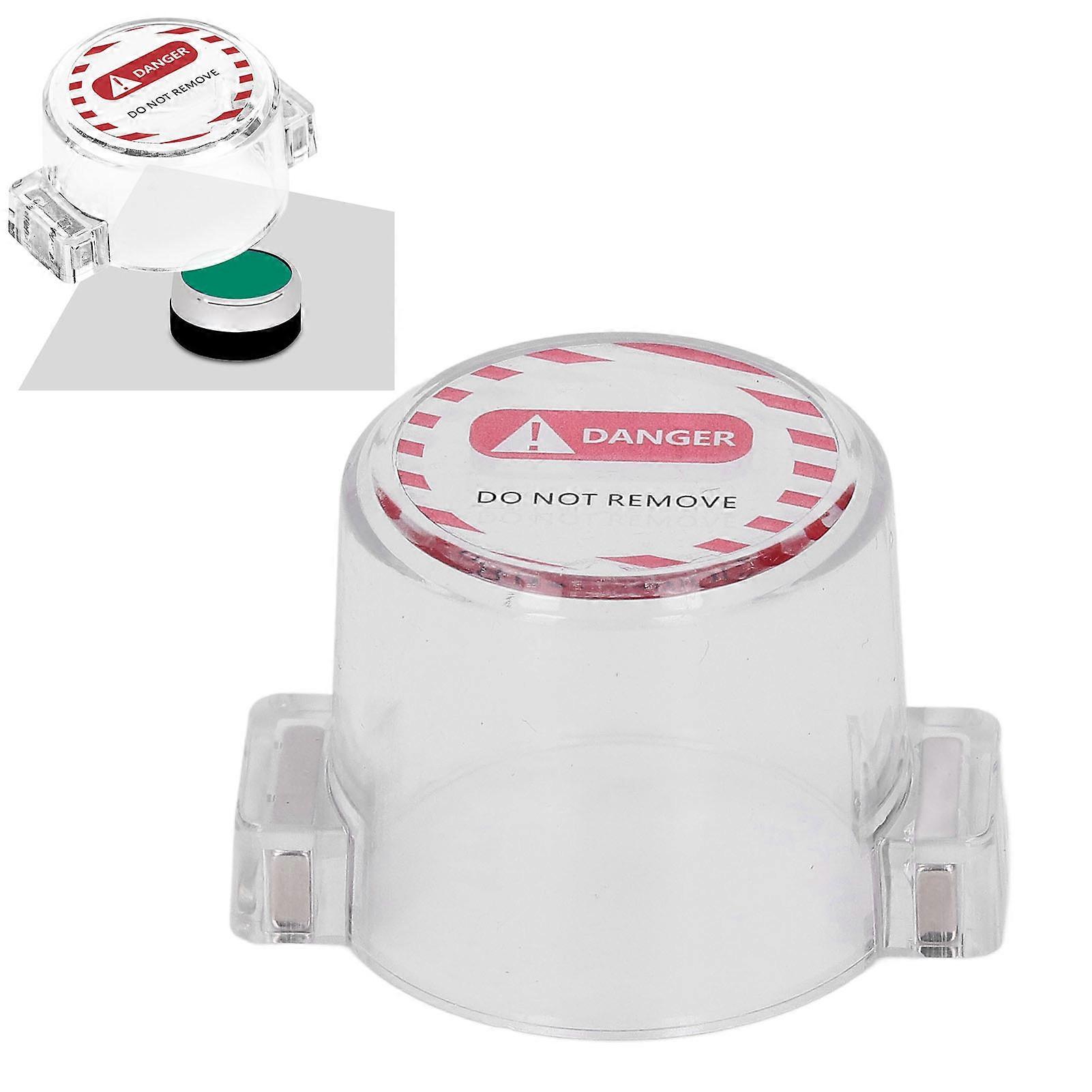 Push Button Switch Protective Cover Round Full Transparent Strong Magnet for Emergency Stop BD-H01-5 