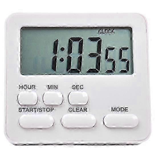 Kitchen Timer for Cooking Magnetic Attraction on Fridge Oven Multifunctional Digital Timer with Large Display Time Count-up Clock Student Time M miao4