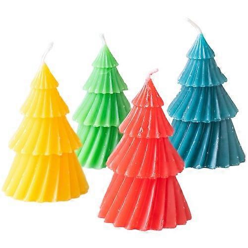 Something Different Christmas Tree Candles (Pack of 4)
