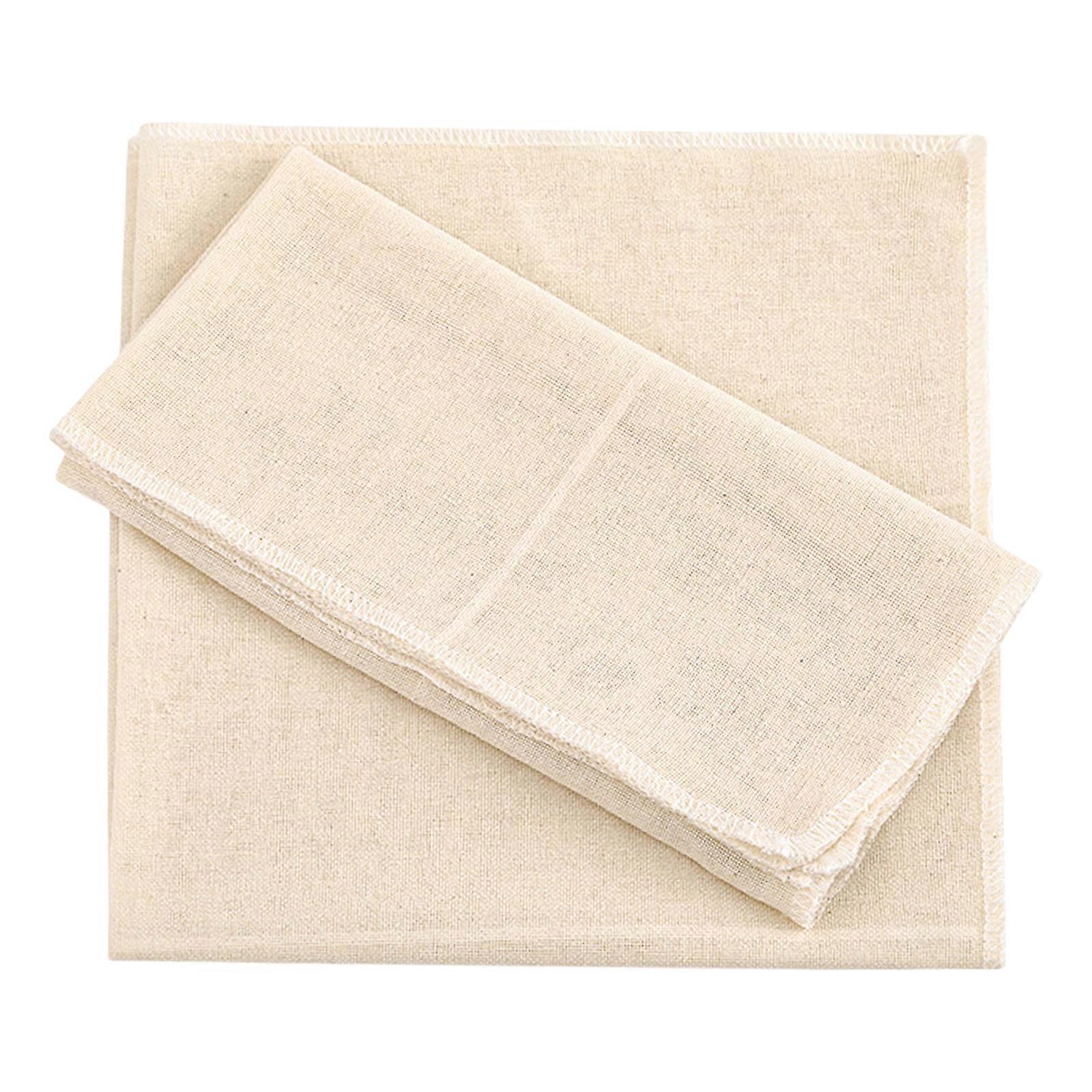 Multipurpose Cotton Cheesecloth Square Design Hand Washable Cotton Filter Cloth For Filtering Cooking And Craft Projects Multicolor