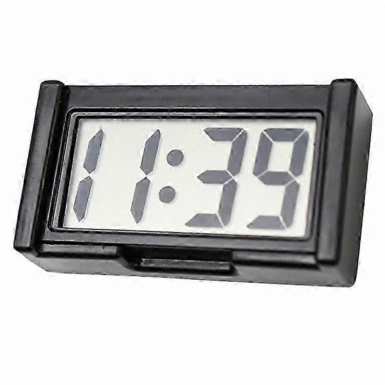 Y-2020 Mini Portable Simple Square Silent Digital Clock Car Home Electronic Clock