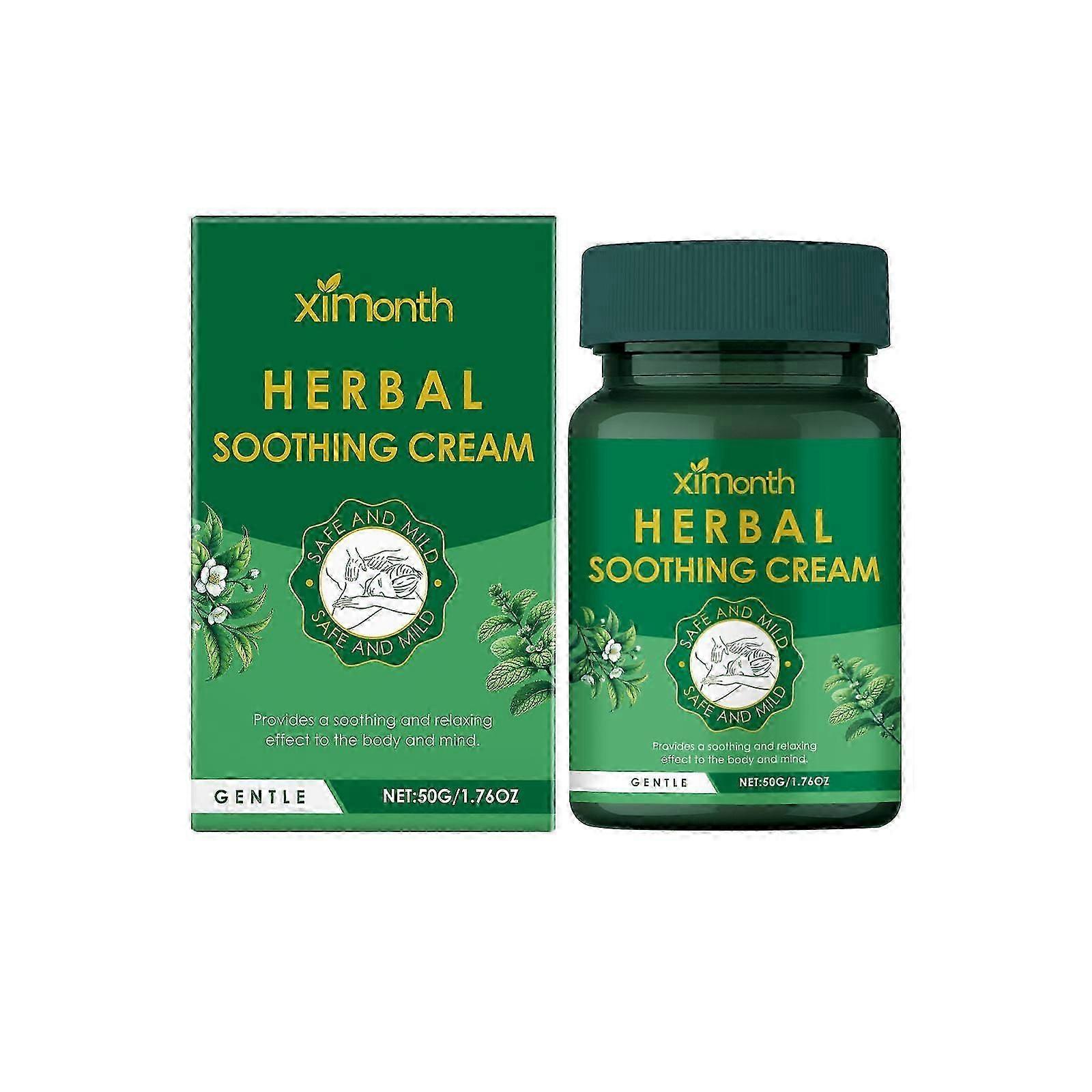 Herbal Moisturizing Massage Cream with Mint & Tea Tree