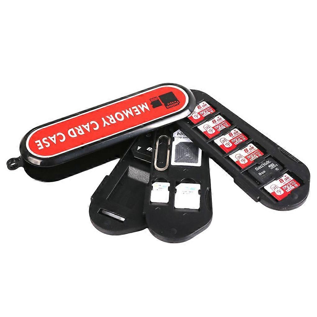 Memory Cards Cases Large Capacity Storage Case Padded Interior Carrying Box