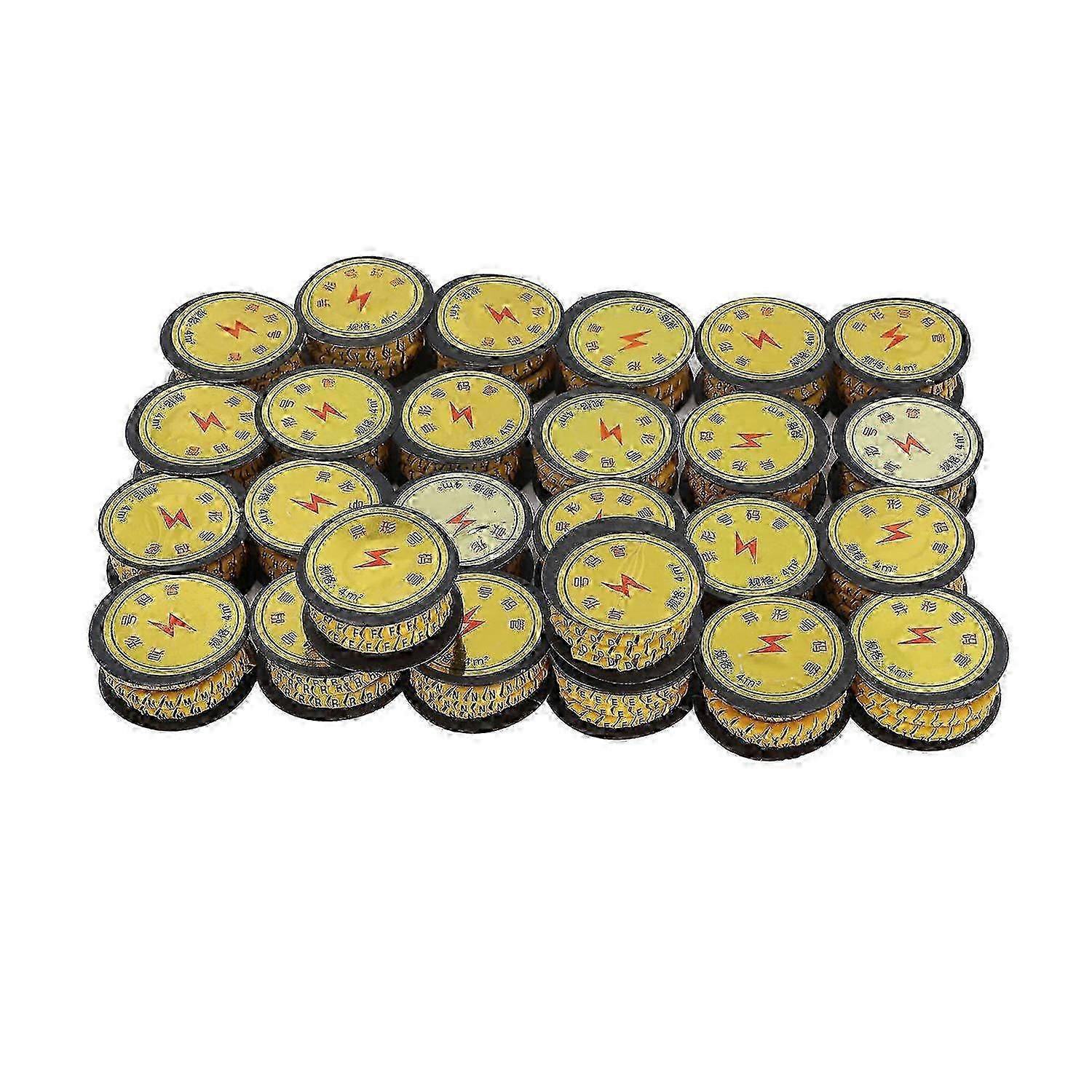 26PCS Set Tube Cable Marker EC Letter Number PVC A to Z Marking Coded Cable Marker 4m²