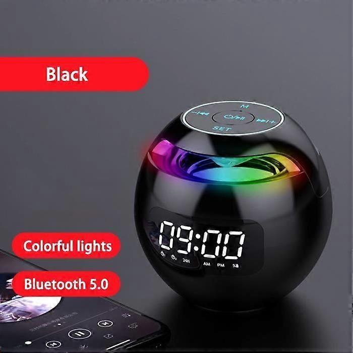 G90 Smart Alarm Clock LED Digital Clock Smart Bluetooth Speaker Bluetooth 5.0 FM Radio Lu