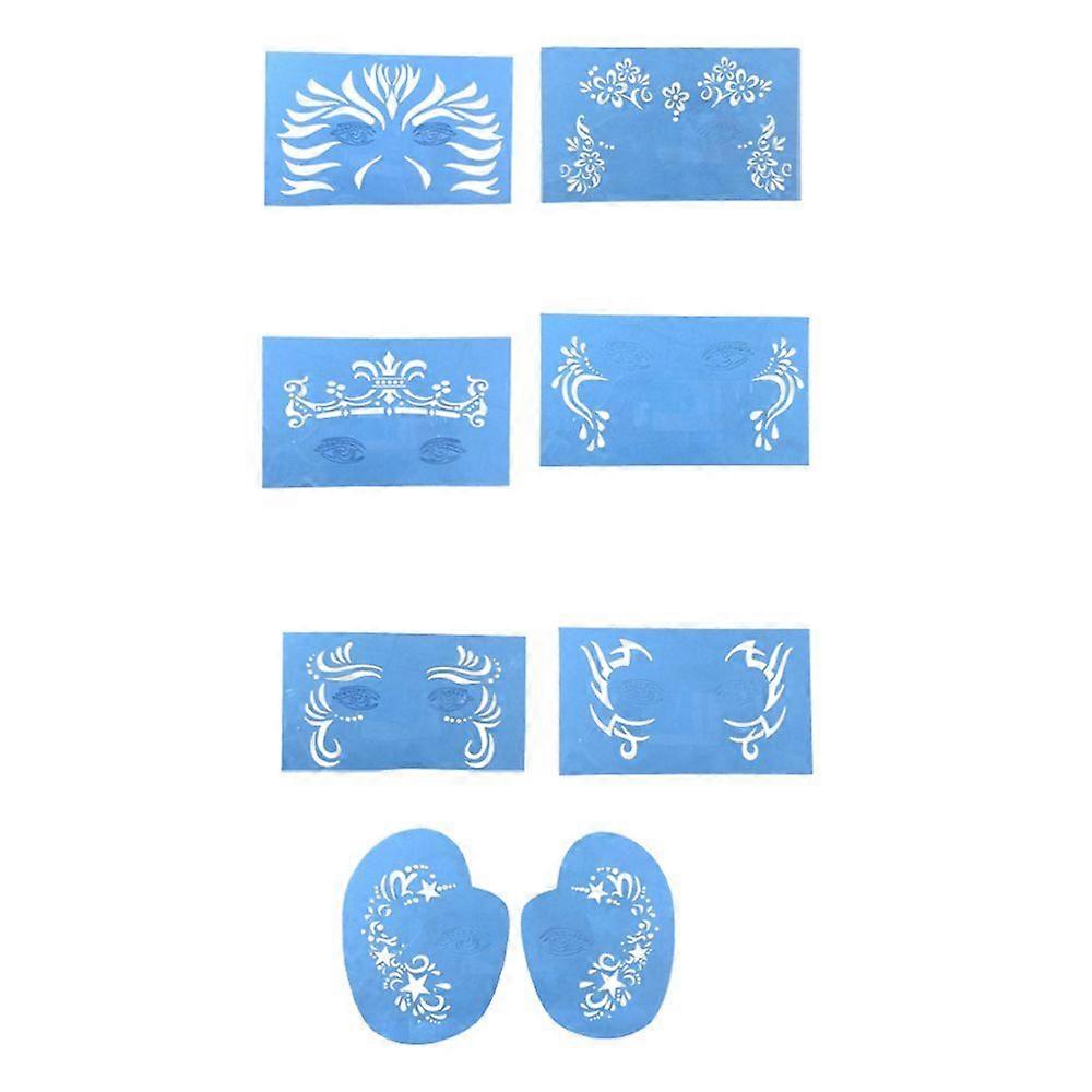 Templates Reusable Stencils Face Painting Stencil Template Halloween Makeup