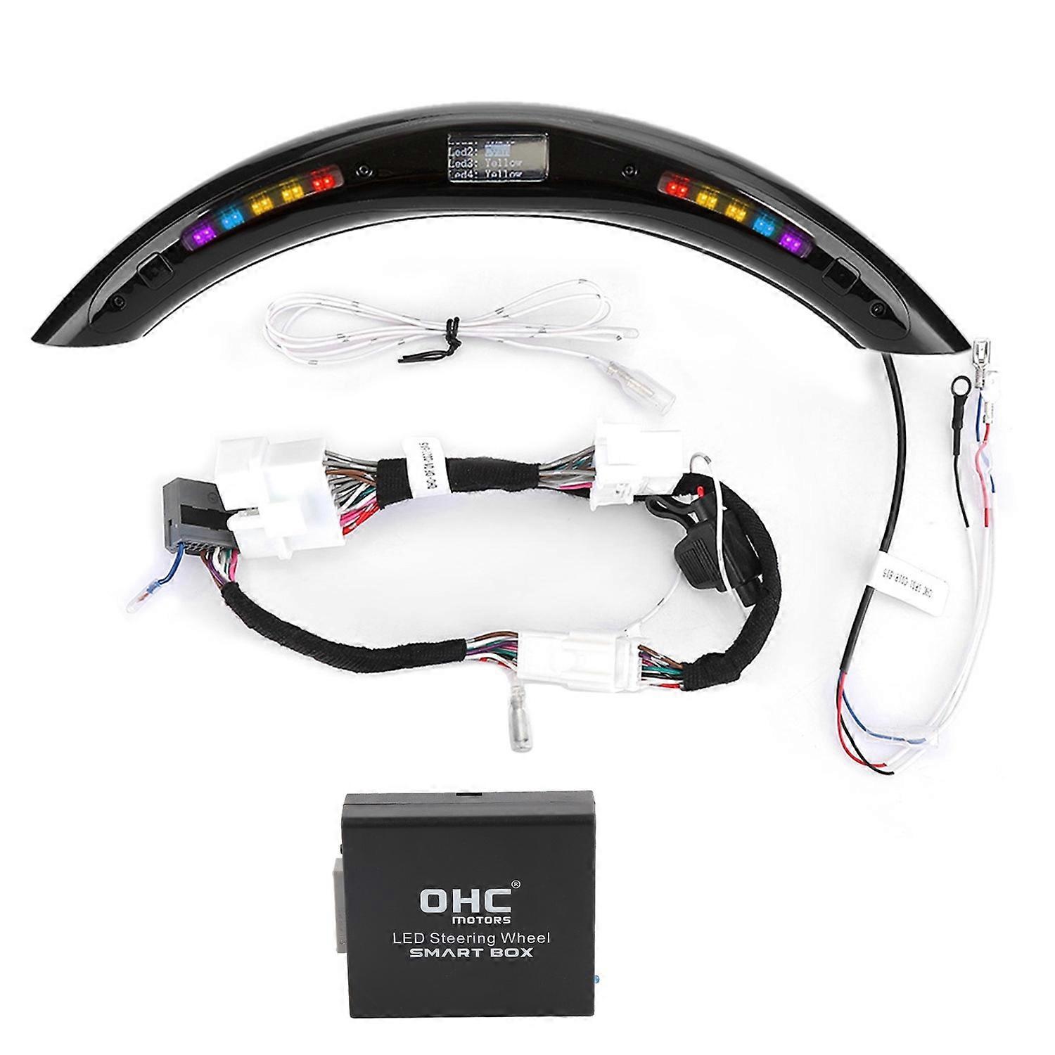 LED Display with Intellignet Module Kit Universal Accessory for LED Performance Steering Wheel