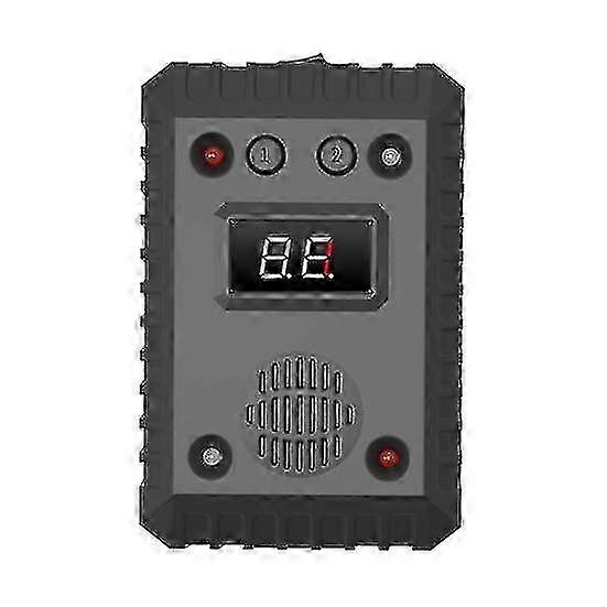 Car Ultrasonic Rodent Repeller under Hood Battery Powered Easy to Install Mouse Squirrel Animal Repellent with 8 LED Strobe Light