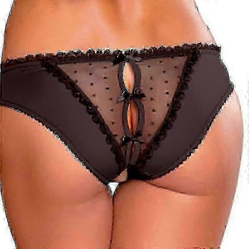 Womens Slips Open Kruisloos Ondergoed Slipje Onderbroeken G-string Strings