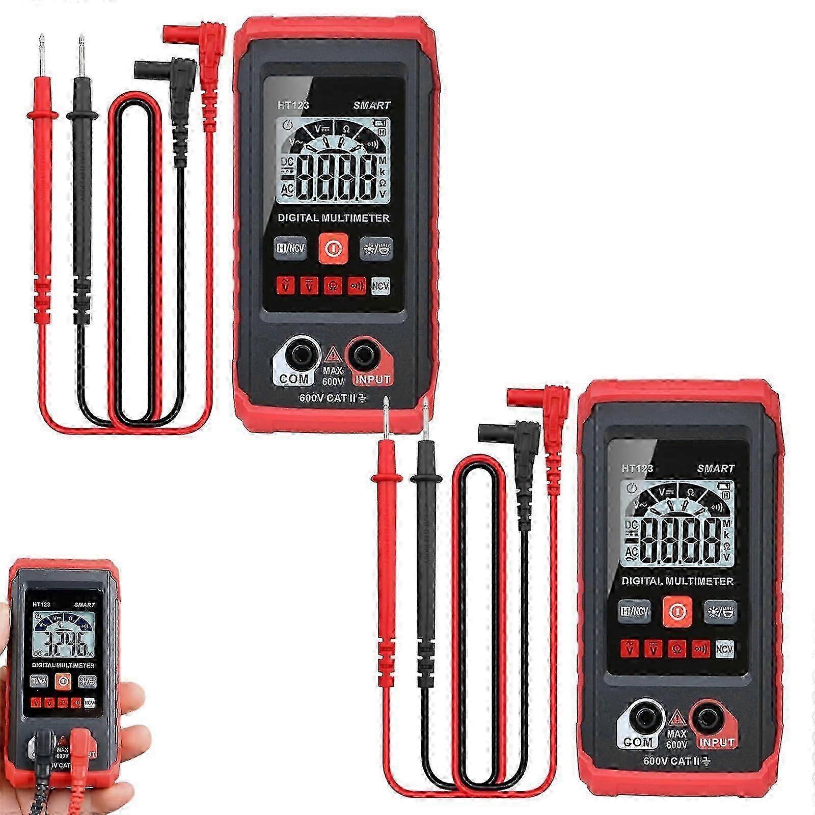 Digital Smart Multimeter, HT123 Digital Multimeter, Auto Digital Multimeter, Electric Meter 2025