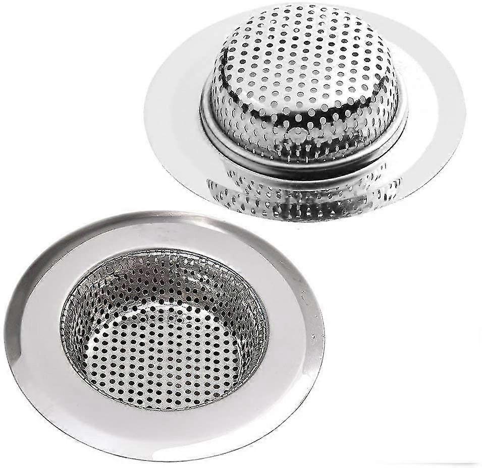 2pcs Kitchen Sink Strainer Drain Screen For Kitchen/bathroom Sink