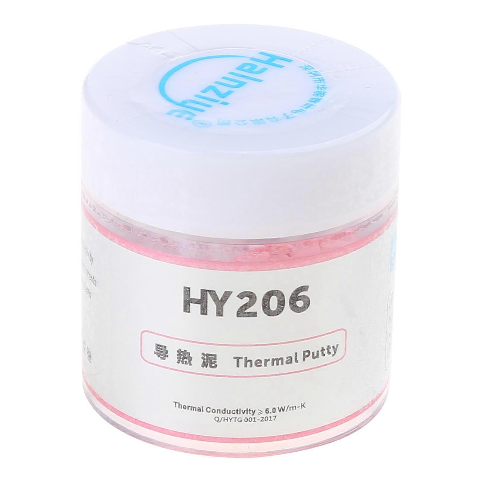 10g 100g Pink Silicone Compound Thermal Putty Conductive Grease Heatsink for CPU GPU Chipset Notebook Cooling 4.0W/m-k Multicolor