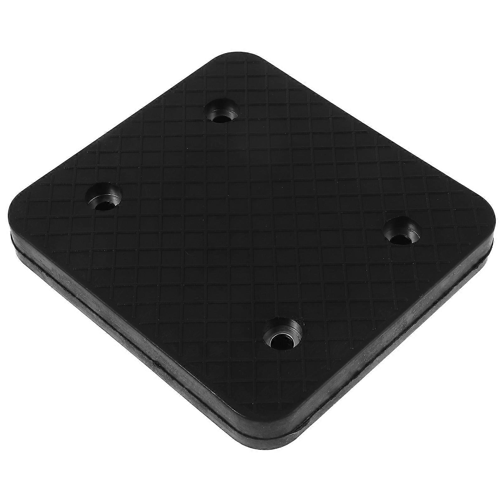 Floor Jack Stand Pad for Protection High Elasticity Black Rubber Support