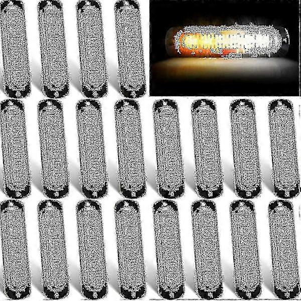 20-Pack LED Strobe Lights 6 LED Amber Surface Mount Flashing Warning and Emergency Lights YC