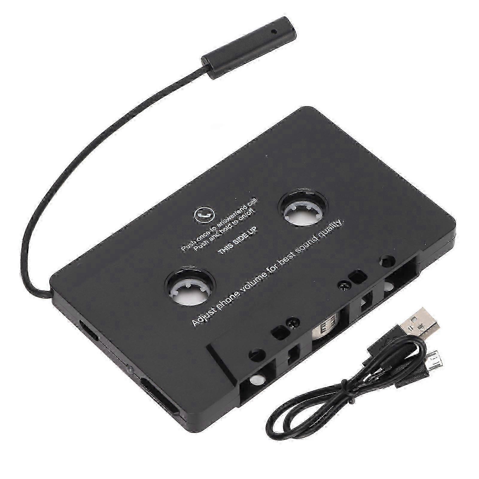 Bluetooth Tape Receiver Universal Cassette Adapter for Car Audio Systems