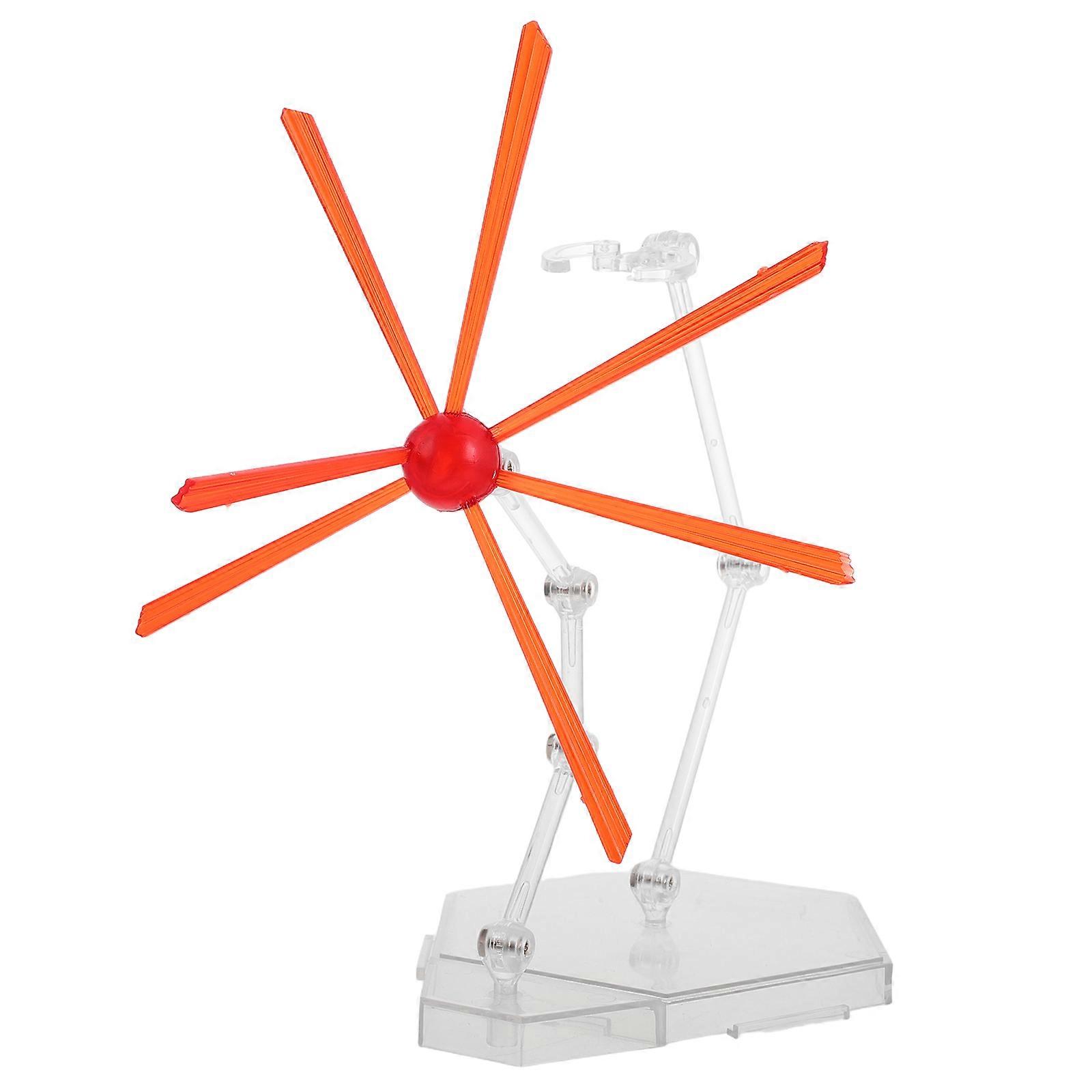 1Set Figure Stand Holder for Action Models with Scene Effect Red