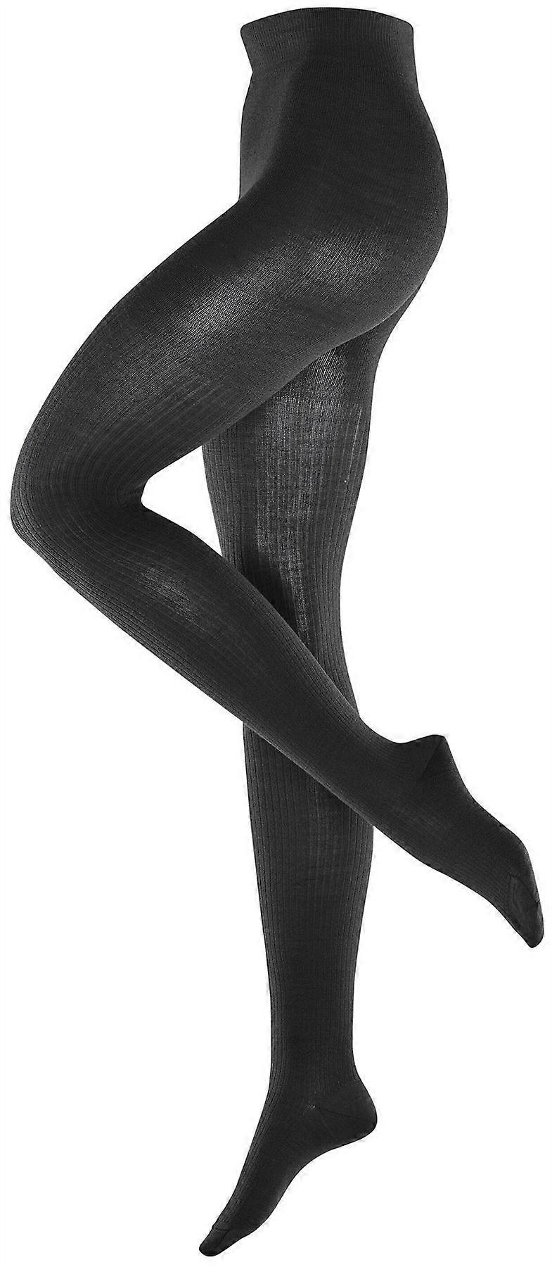 Burlington Rib Couture Tights - Black