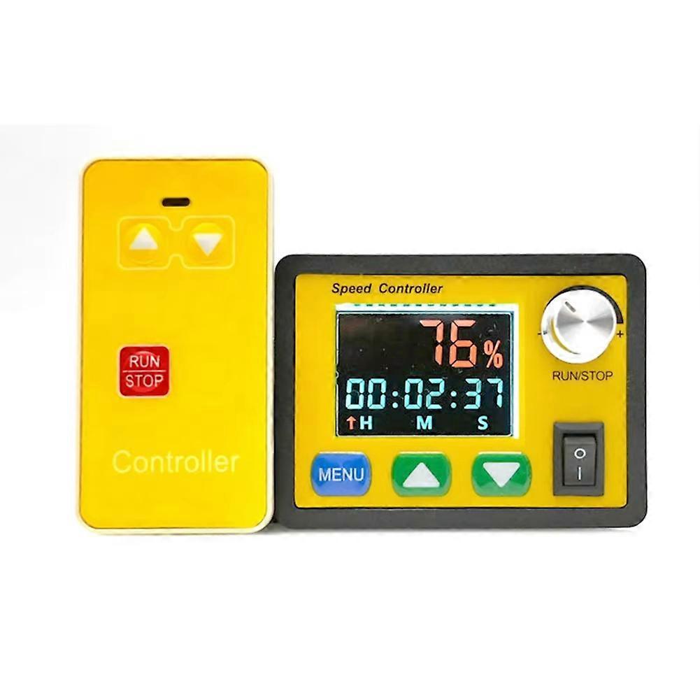 DC6-55V 30A Brush Motor Speed Controller Intelligent Digital Tachometer Timing Controller