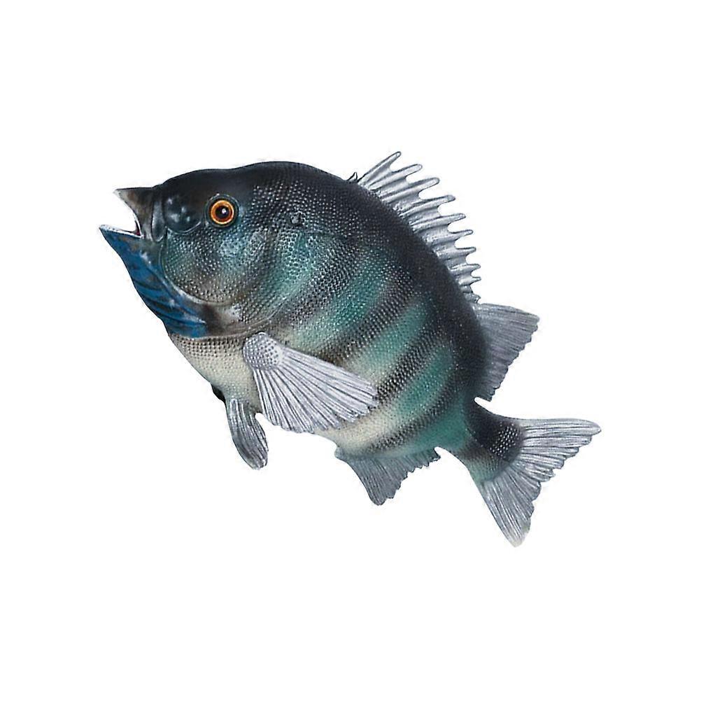 Rock Bream Fish Model Plastic Simulation for Decoration