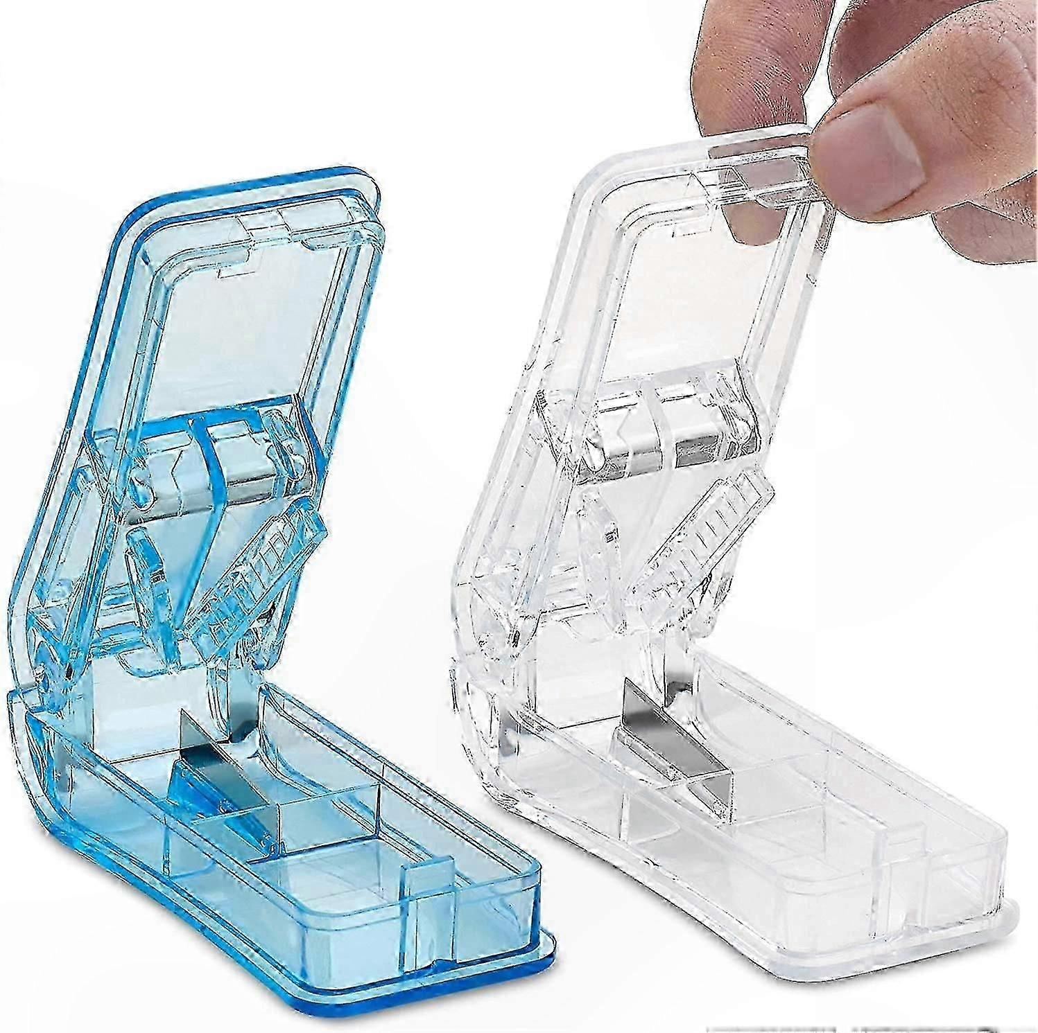 Pill cutter for precise cutting and crushing