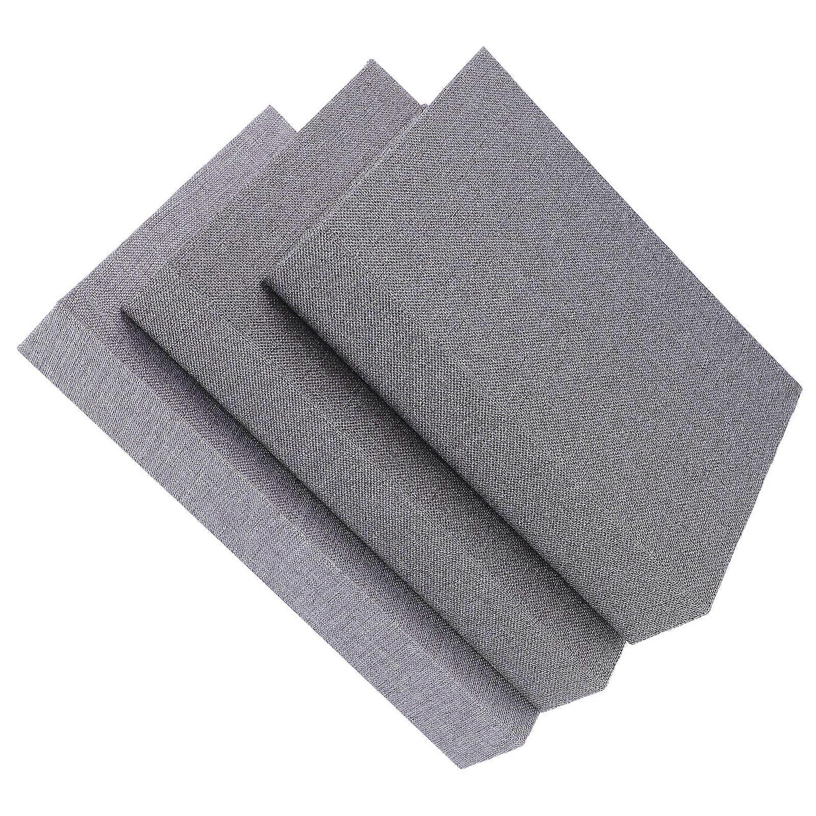 3Pcs Simulation Book Box for Decorative Storage Vintage Dark Grey Set