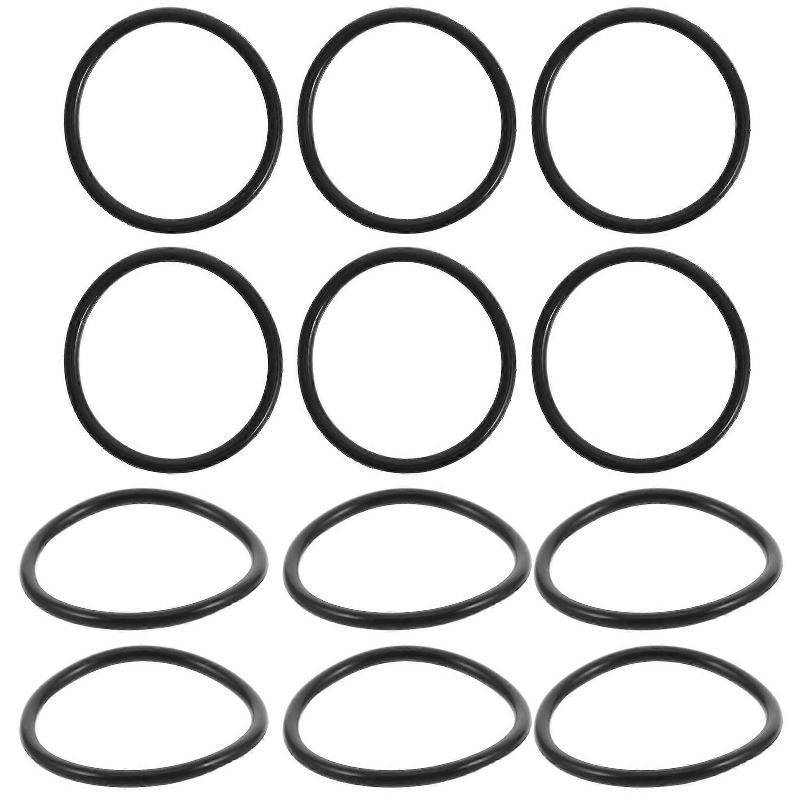 Microphone Shock Mount Rubber Bands Elastic Shock Absorption Rings 12Pcs Set