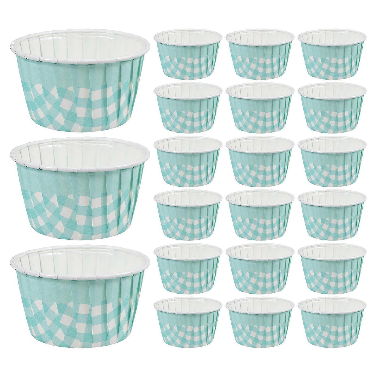 Cake Cups Paper Muffin Wrapper for Baking 50Pcs Sky-Blue Dessert Cups