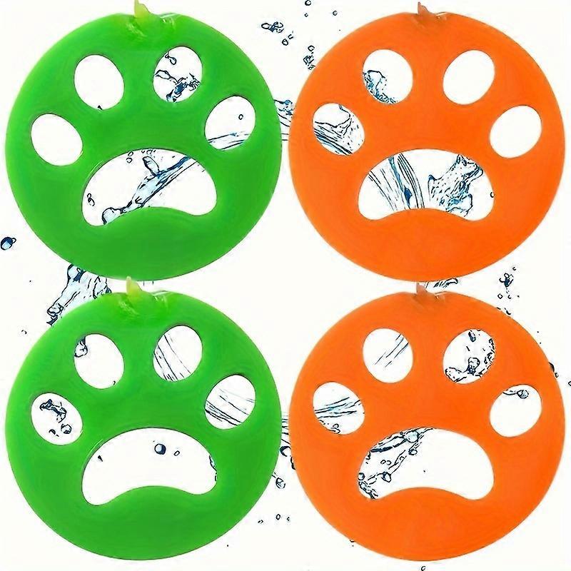 kočičí dráp silikonový odstraňovač chloupků 4ks pračka oblečení prach sběrač vlasů oboustranný opakovaně omyvatelné čisticí nástroje