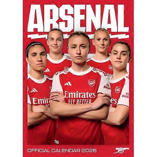 Arsenal WFC 2026 A3 Wall Calendar