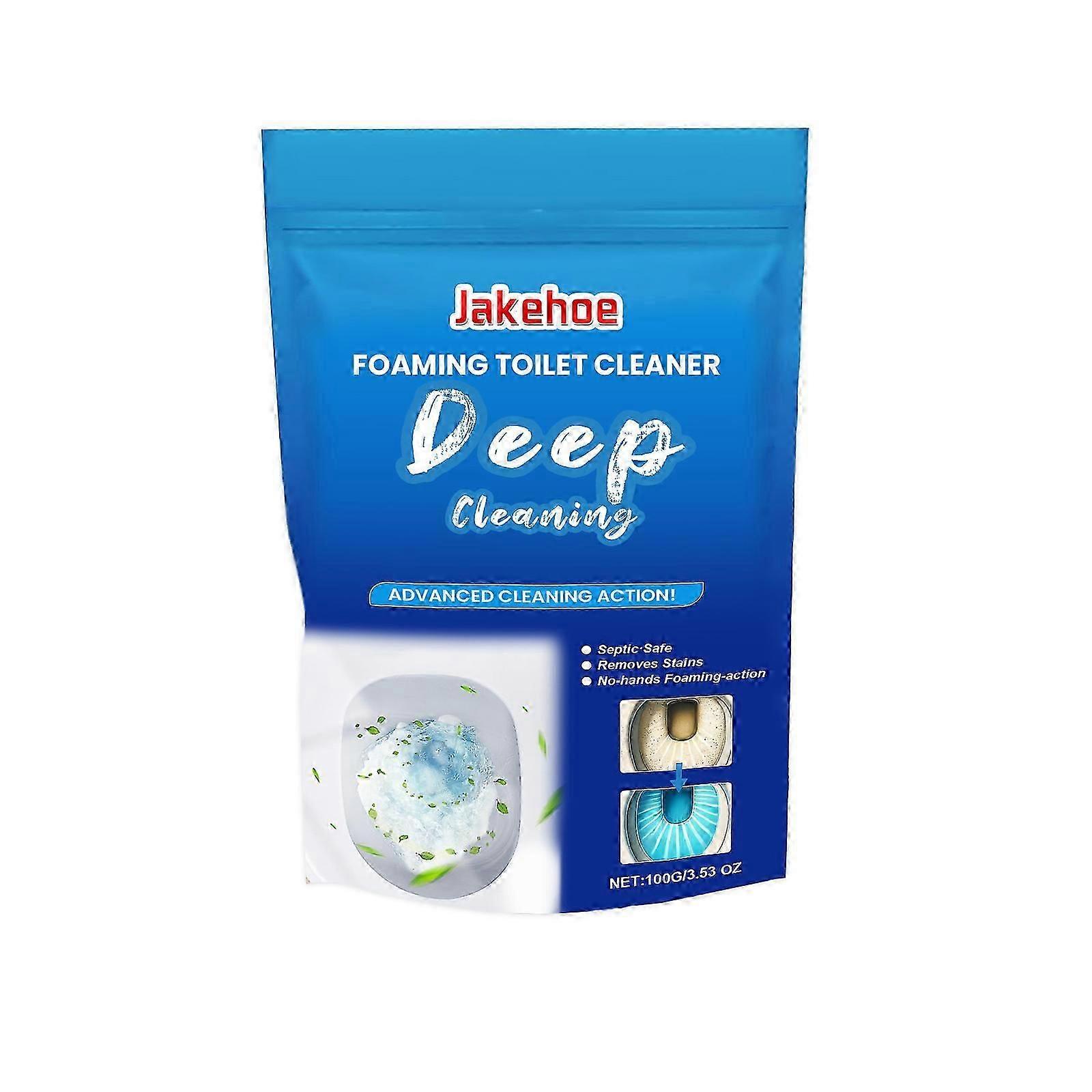 Powerful Toilet Cleaner Foam  Stain  Scale Removal, Safe  Easy to Use, 100g