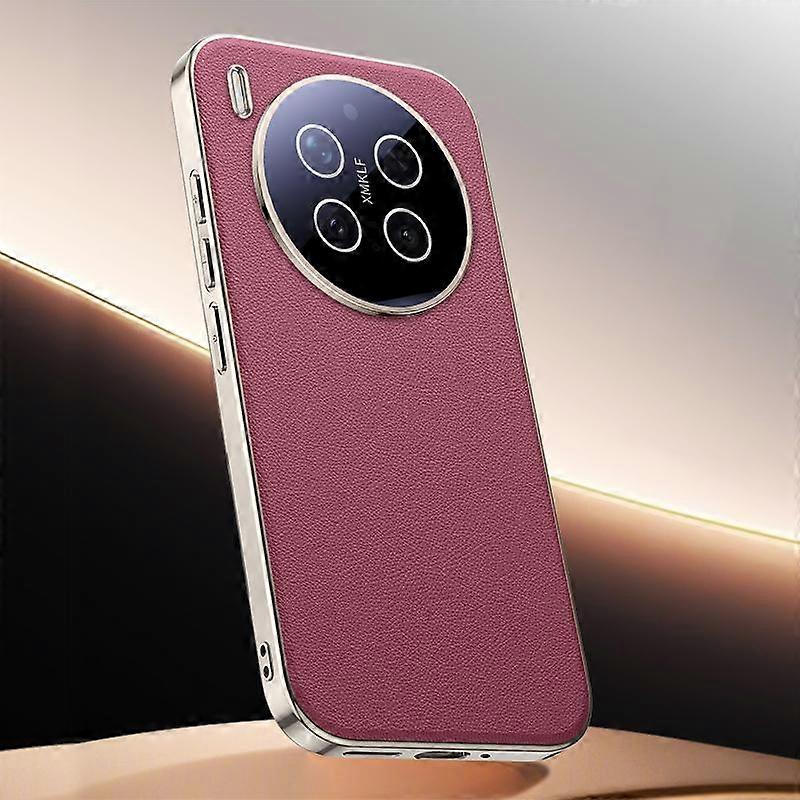 Skin Feel Leather Texture Cooling Phone Case