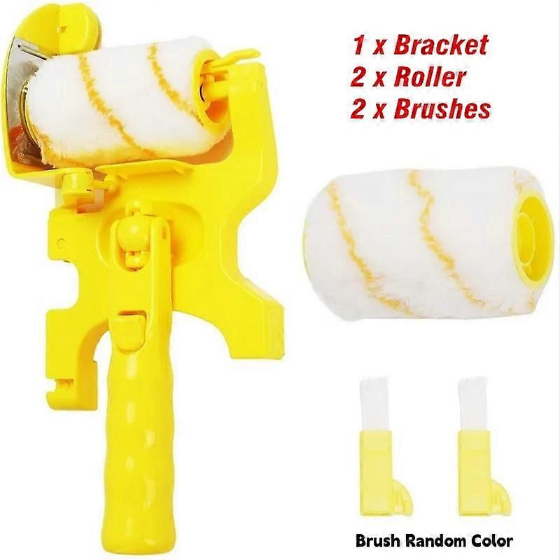 Multi-use Color Separation Paint Roller Paint Edger Roller Brush Hand-Held Paint Edger Tool for Wall Ceilings Home Room Painting