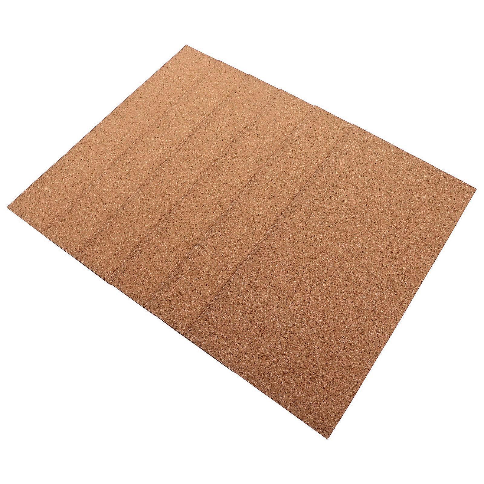 Soft Cork Board Sheet for Sand Table High Density Shock Absorbing 6Pcs