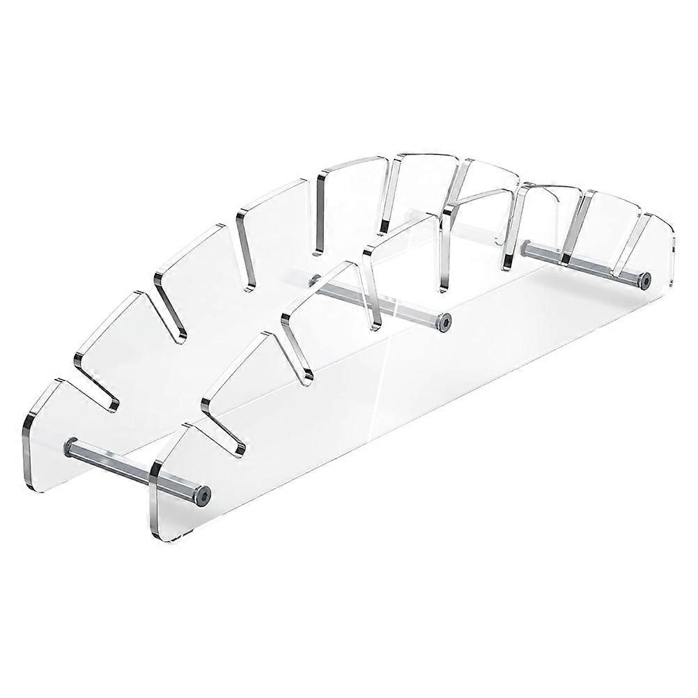 Transparent Acrylic Hat Display Rack for Storage Safe Practical Vintage Style 1 Pack